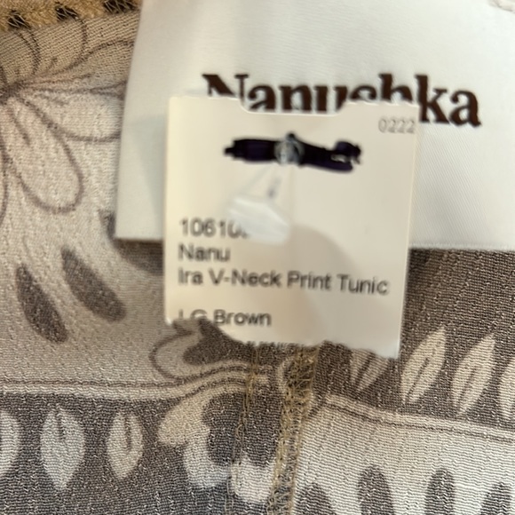 Nanushka V-Neck Floral Allover Floral Printed Shirt Retro Flower Power Styled - Picture 9 of 15